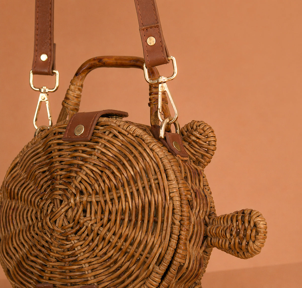 The Parana Turtle Cane Bag
