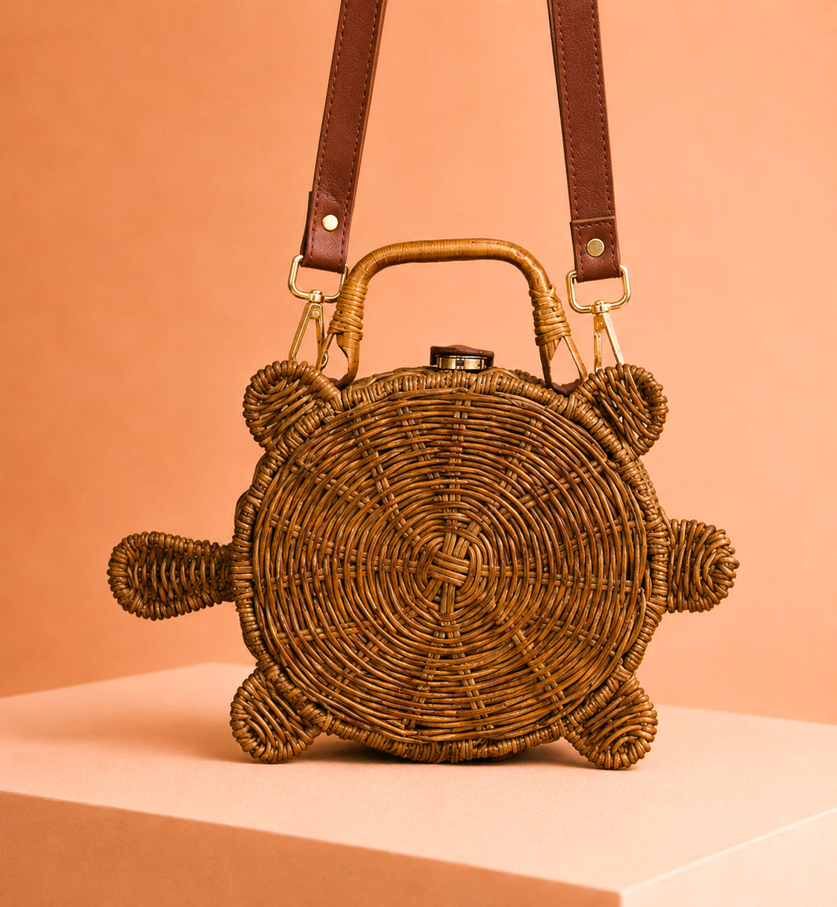 The Parana Turtle Cane Bag
