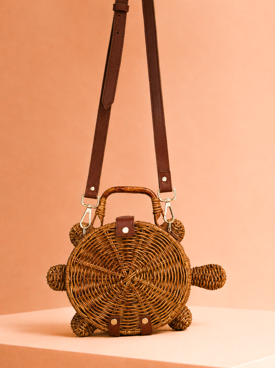 The Parana Turtle Cane Bag